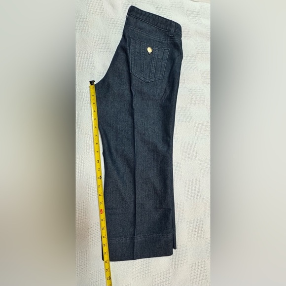 George Designs by Mark Eisen Denim Capri Sz 8 - Picture 8 of 10